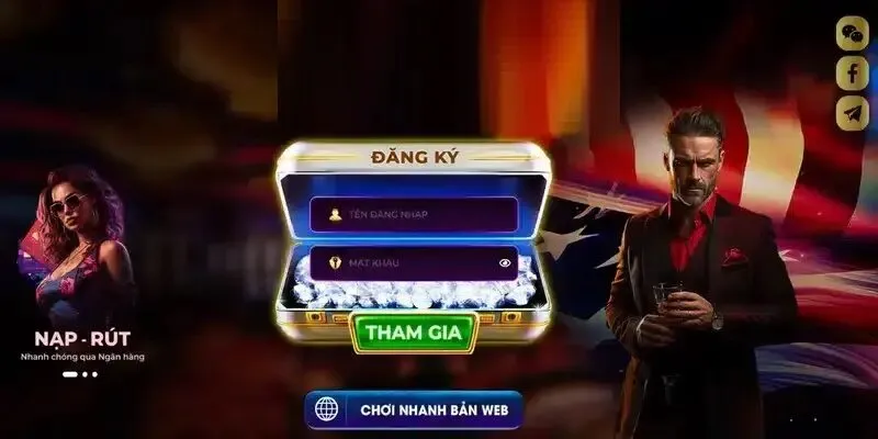 Truy cập hệ thống đăng ký 9WIN
